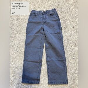 Universal Thread Blue-Gray Women's Pants